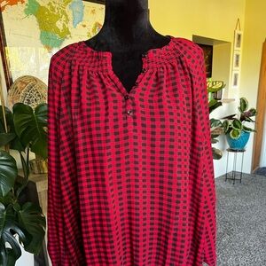 American Living long sleeve blouse